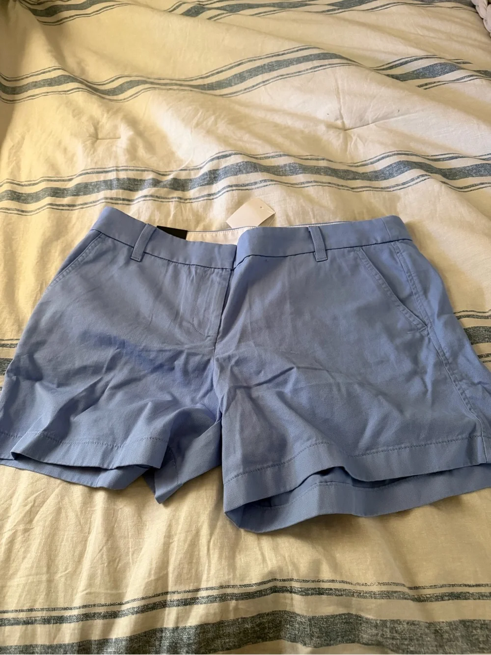 J. Crew Sky Blue Chino Bermuda Shorts